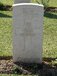 Salonika (Lembet Road) Military Cemetery - Dolan, J